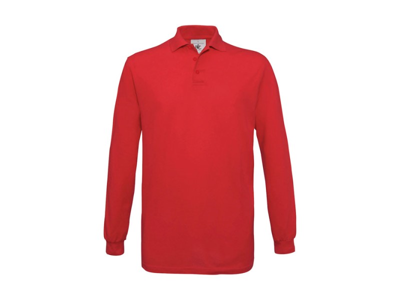 Εταιρικα Δωρα - Safran polo longsleeve Polo shirt unisex Axiom the Giftmakers  - axiom-gifts.gr