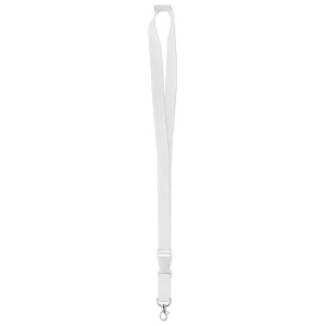 Εταιρικα Δωρα - White lany Lanyards Axiom the Giftmakers  - axiom-gifts.gr